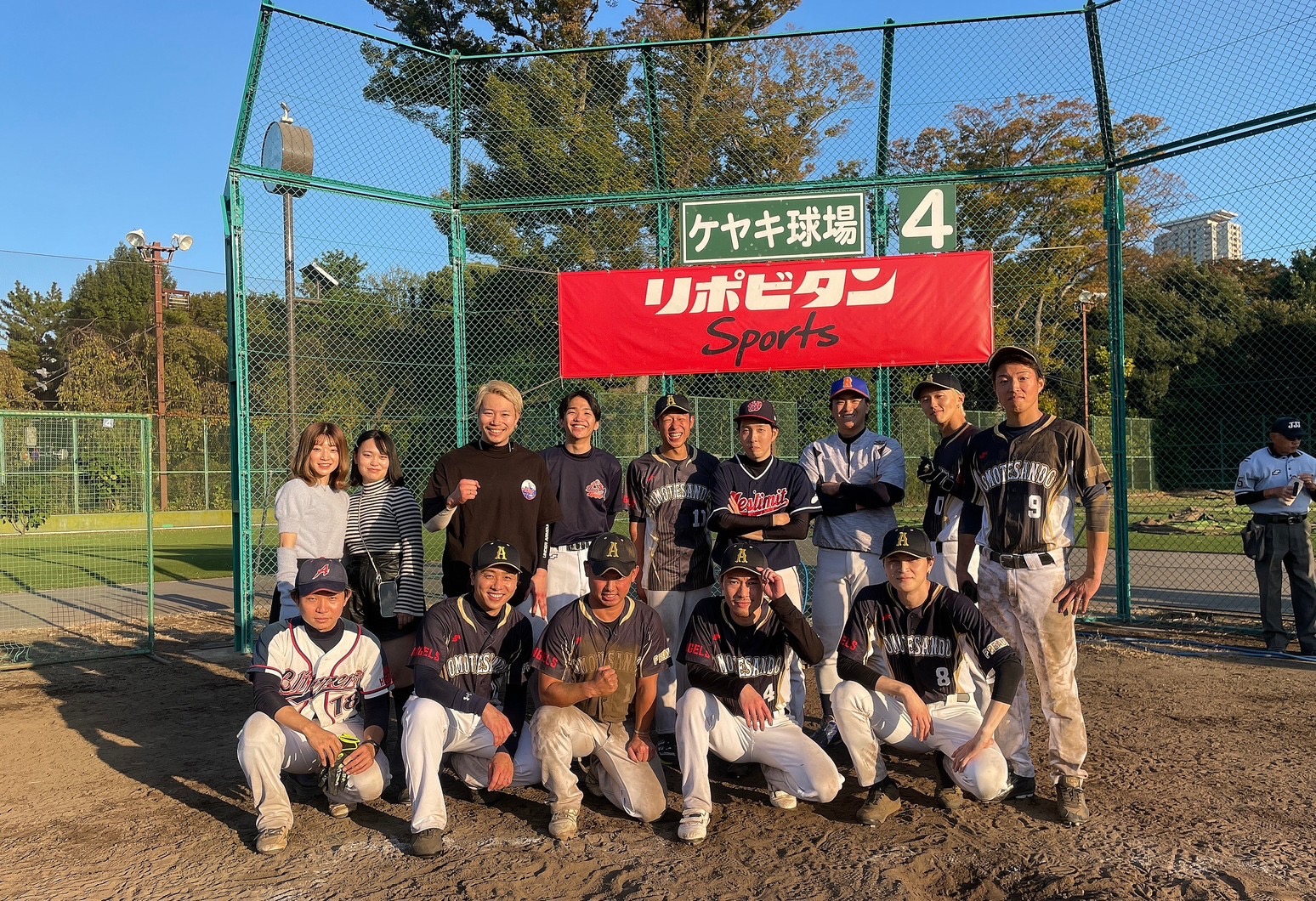 表参道エンジェルスの集合写真